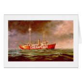 Paul McGehee "Lightship-"Chesapeake "" Karte (Vorderseite (Horizontal))