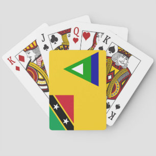 Paul McGehee "Nevis Flag" Spielkarten