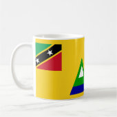 Paul McGehee "Nevis Flag" Tasse (Links)
