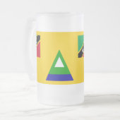 Paul McGehee "Nevis Flag" Tasse (Vorderseite Links)