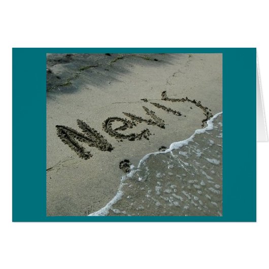 Paul McGehee "Nevis Sand" Karte (Vorderseite (Horizontal))