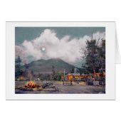Paul McGehee "Nevis-Sunshine's by Moonlight" Card (Vorderseite (Horizontal))