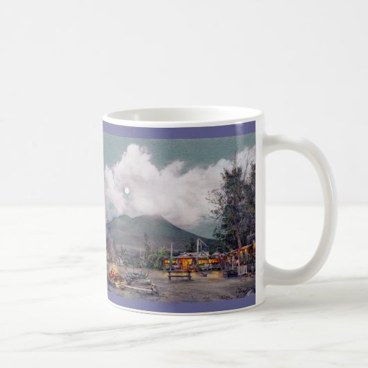 Paul McGehee "Nevis - Sunshine's by Moonlight" Tas Kaffeetasse (Rechts)
