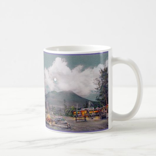 Paul McGehee "Nevis - Sunshine's by Moonlight" Tas Kaffeetasse (Rechts)