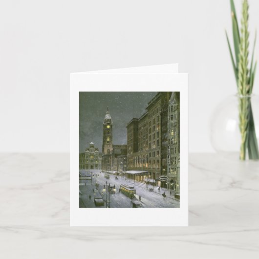 Paul McGehee "Old Philadelphia" Card Karte (Vorderseite)