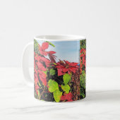 Paul McGehee "Poinsettias" Tasse (Vorderseite Links)