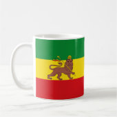 Paul McGehee "Rasta Lion of Judah Flag" Tasse (Links)