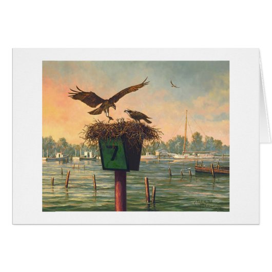 Paul McGehee "Sonntag Morgen" Karte (Vorderseite (Horizontal))