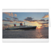 Paul McGehee "SS "United Staaten" at Sea Card (Vorderseite (Horizontal))