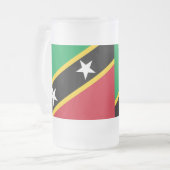 Paul McGehee "St. Kitts & Nevis Flag" Tasse (Vorderseite Links)