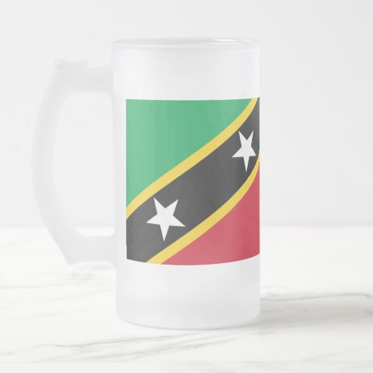 Paul McGehee "St. Kitts & Nevis Flag" Tasse (Links)