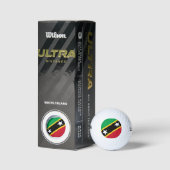 Paul McGehee "St.Kitts/Nevis" Wilson® Golf Balls Golfball (Verpackungen)