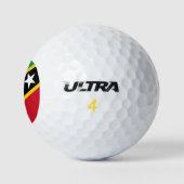 Paul McGehee "St.Kitts/Nevis" Wilson® Golf Balls Golfball (Logo)