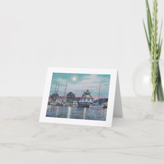 Paul McGehee "St. Michaels by Moonlight" Karte (Vorderseite)