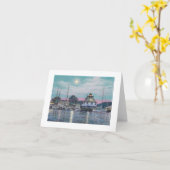 Paul McGehee "St. Michaels by Moonlight" Karte (Gelbe Blume)