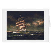 Paul McGehee "Stormy Passage" Card (Vorderseite (Horizontal))
