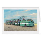 Paul McGehee "The Boardwalk Train" Card (Vorderseite (Horizontal))