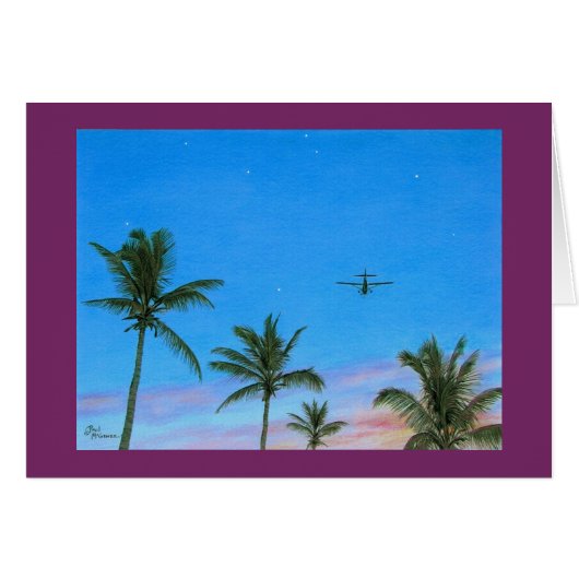 Paul McGehee "Treetop Flyer" Card (Vorderseite (Horizontal))