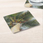 Paul McGehee Trinkküsten "Palm Tree" Rechteckiger Pappuntersetzer (angewinkelt)