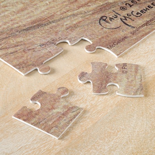 Paul McGehee "Tyson's Corner - 1940" Jigsaw Puzzle (Seite)