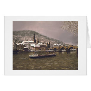 Paul McGehee "Winter in Heidelberg" Karte