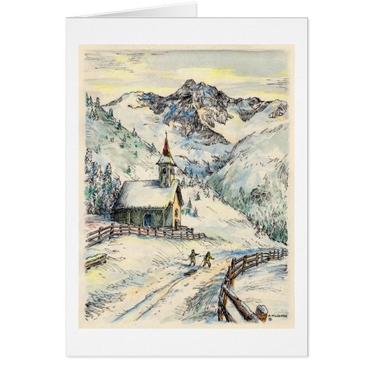 Paul McGehee "Zallinger Kapelle" Karte (Vorne)