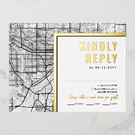 Paul, Minnesota Liebe Locator | UAWG Antwort Folie Einladungspostkarte