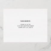 Paul, Minnesota Liebe Locator | UAWG Antwort Folie Einladungspostkarte (Rückseite)