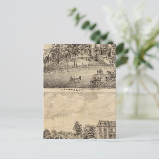 Paul, Minnesota Postkarte (Stehend Vorderseite)