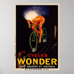 Paul Mohrs Vintage Wunderzykluswerbung Poster