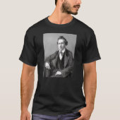 Paul Morphy Bester aller Zeit Schach T-Shirt (Vorderseite)