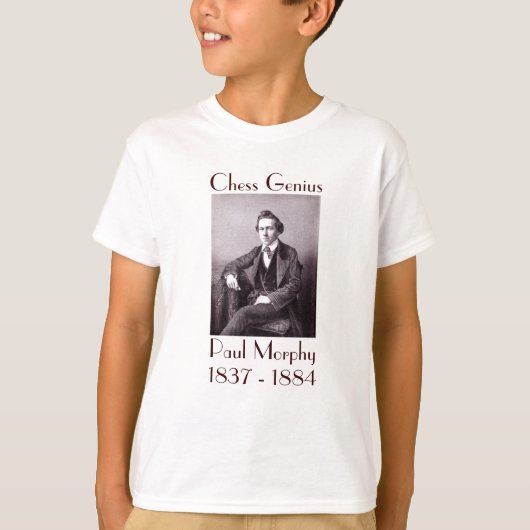 Paul-Morphy-Hemd T-Shirt (Vorderseite)