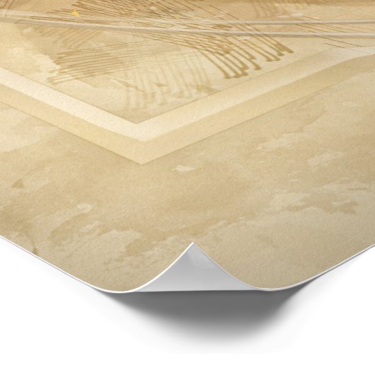 Paul Morphy, Schach Poster (Ecke)