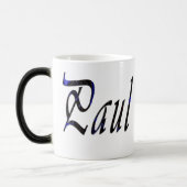 Paul Name Boys Logo, Verwandlungstasse (Links)