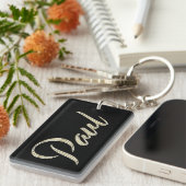 Paul Name weiß Schlüsselanhänger (Vorderseite rechts)