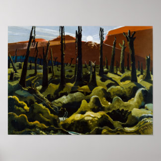 Paul Nash: Wir schaffen eine neue Welt, 1918 Poster