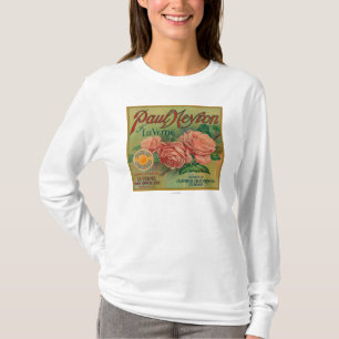 Paul Neyron orange Aufklebers LaVerne T-Shirt
