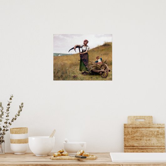 Paul Peel Adoration Poster (Küche)