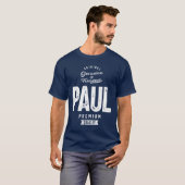 Paul Personalisiert Name Birthday Gift T-Shirt (Vorne ganz)