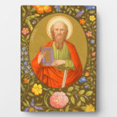 Paul (PM 06) 5"x7" Plaque 2 mit Easel Fotoplatte (Vorderseite)