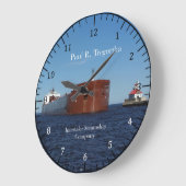 Paul R Tregurtha 10.75" wall clock Große Wanduhr (Winkel)