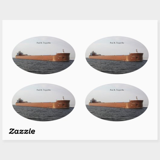 Paul R. Tregurtha Aufkleber (Blatt)