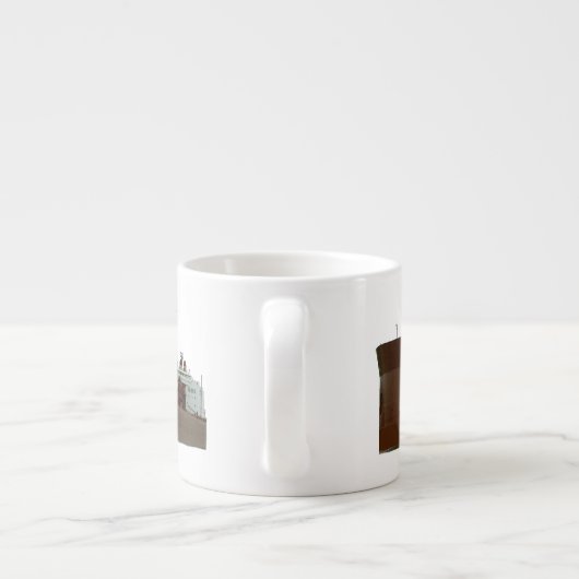 Paul R. Tregurtha ausgeschnittene Espresso-Tasse Espressotasse (Rückseite)