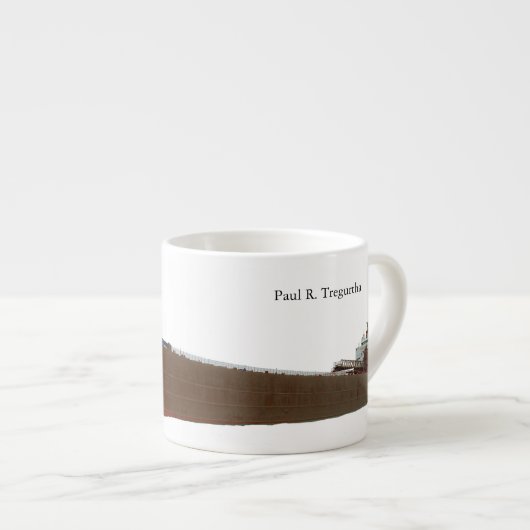 Paul R. Tregurtha ausgeschnittene Espresso-Tasse Espressotasse (Vorderseite Rechts)