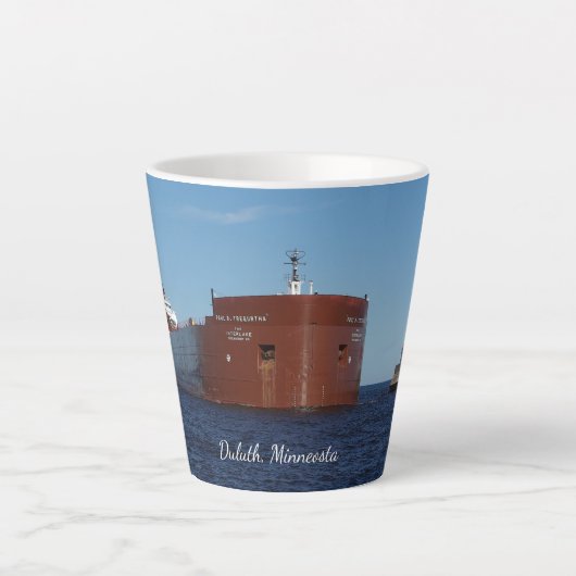 Paul R. Tregurtha Duluth Latte Tasse (Vorderseite)