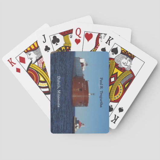 Paul R. Tregurtha Duluth Spielkarten (Rückseite)