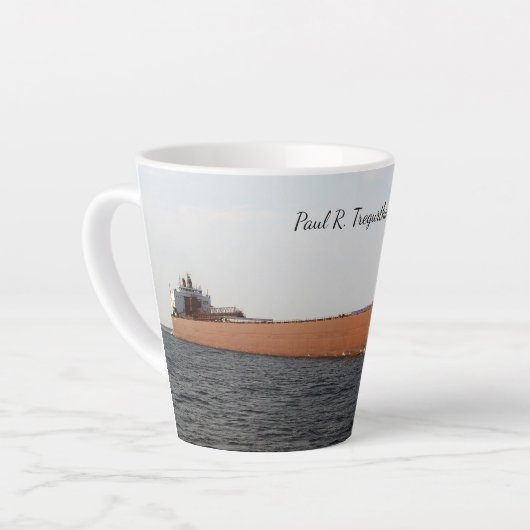 Paul R. Tregurtha Latte Tasse (Linke Ecke)