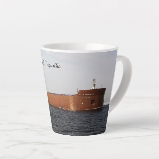 Paul R. Tregurtha Latte Tasse (Rechte Ecke)