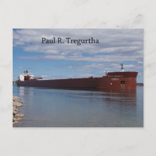 Paul R. Tregurtha Postkarte