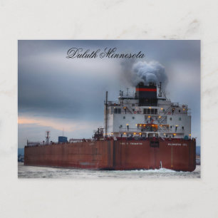 Paul R. Tregurtha Schiff, Duluth Minnesota Postkarte